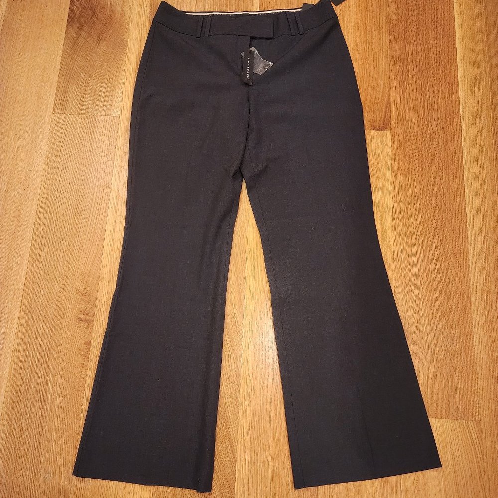 The Limited Cassidy Fit Charcoal Slacks NWT - Sz 10